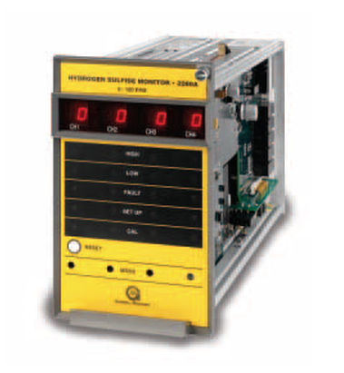 Original Image: General Monitors 2280A Four Channel H2S Gas Monitor