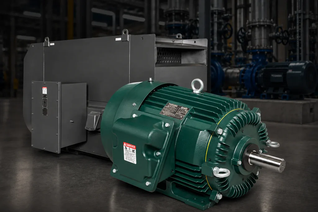 Toshiba industrial motors