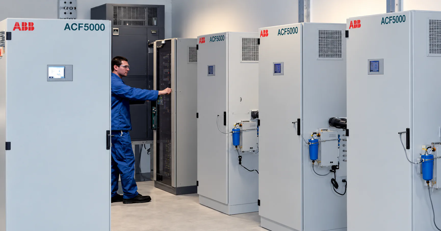 ABB ACF5000 continuous emissions monitoring cabinets