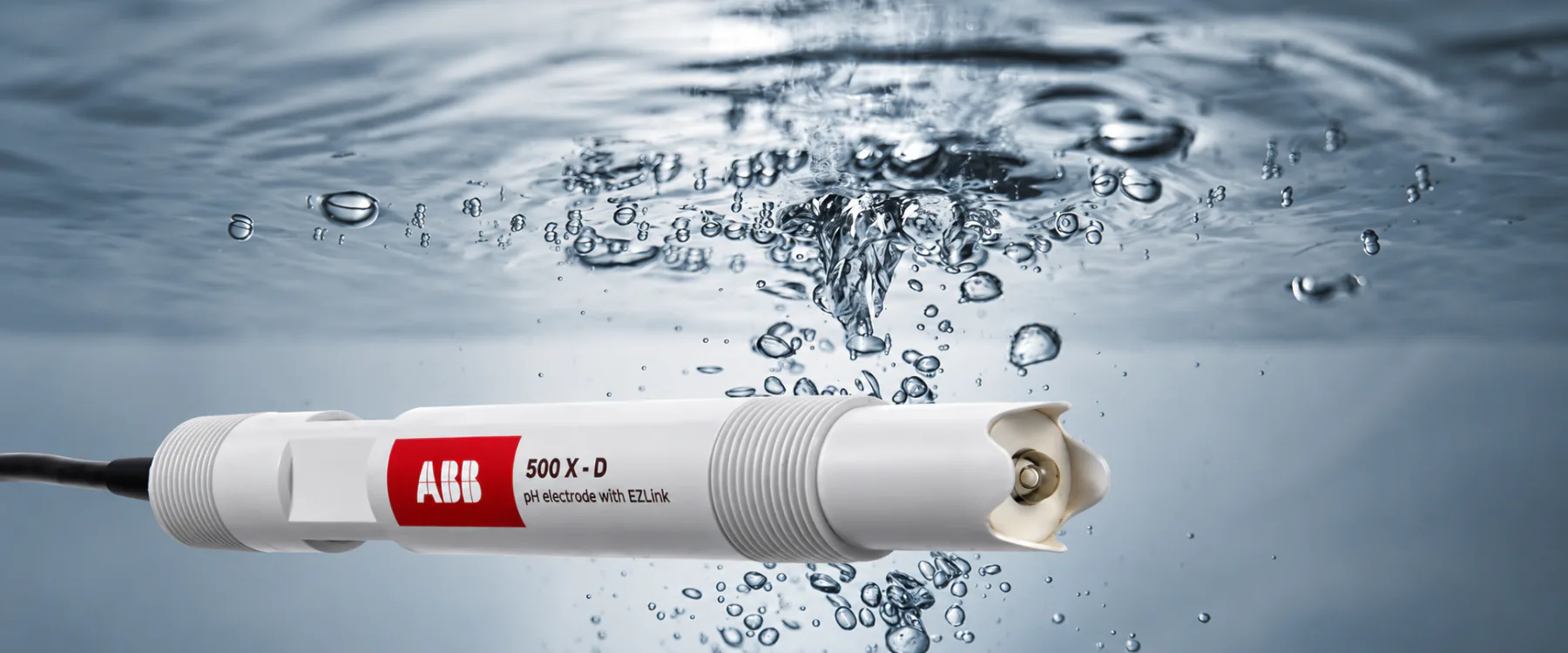 ABB pH electrode under water