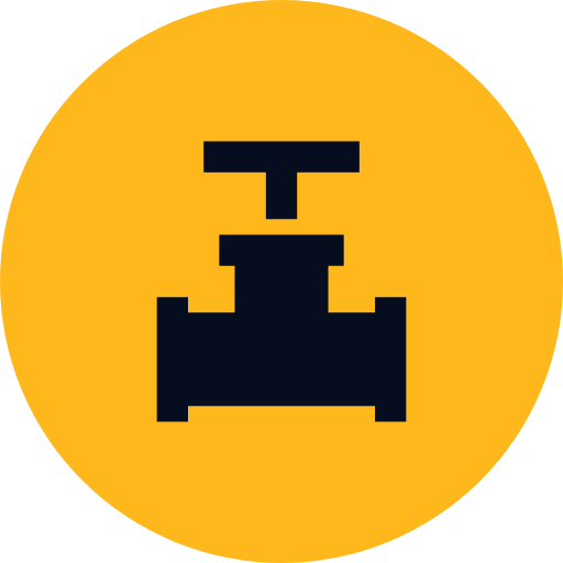 Pipelines industry icon